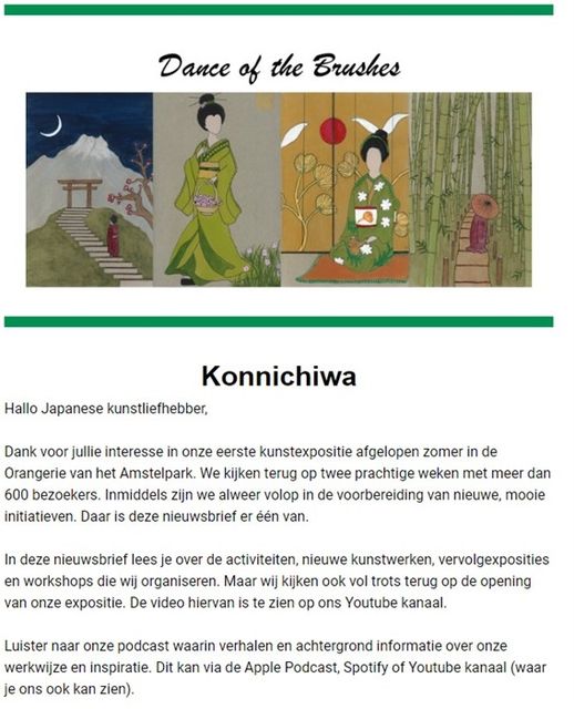 You are currently viewing Eerste Dance of the Brushes nieuwsbrief verzonden