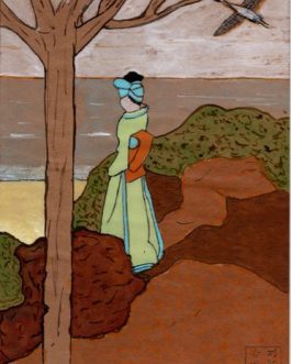 Zachte schreden in de tuin